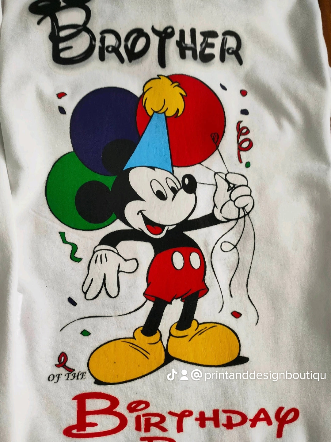 Birthday T shirts