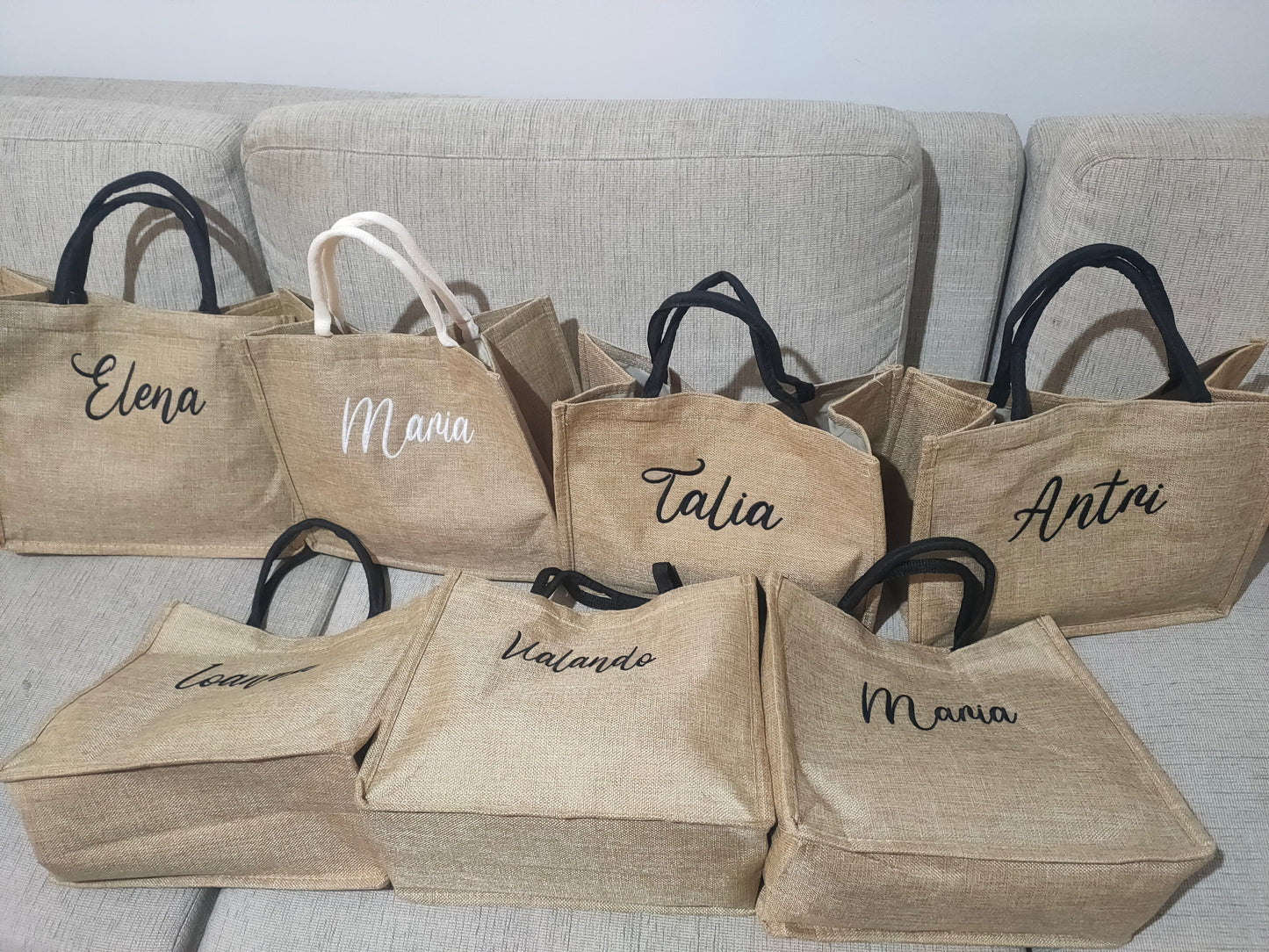 Tote bag embroidery