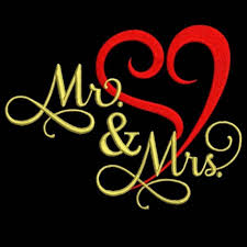Personalised embroidery towels Bride& Bridesmaid