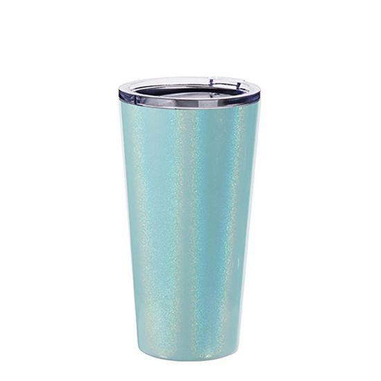 Tumbler 15oz - WHITE with lip & Clear Cup