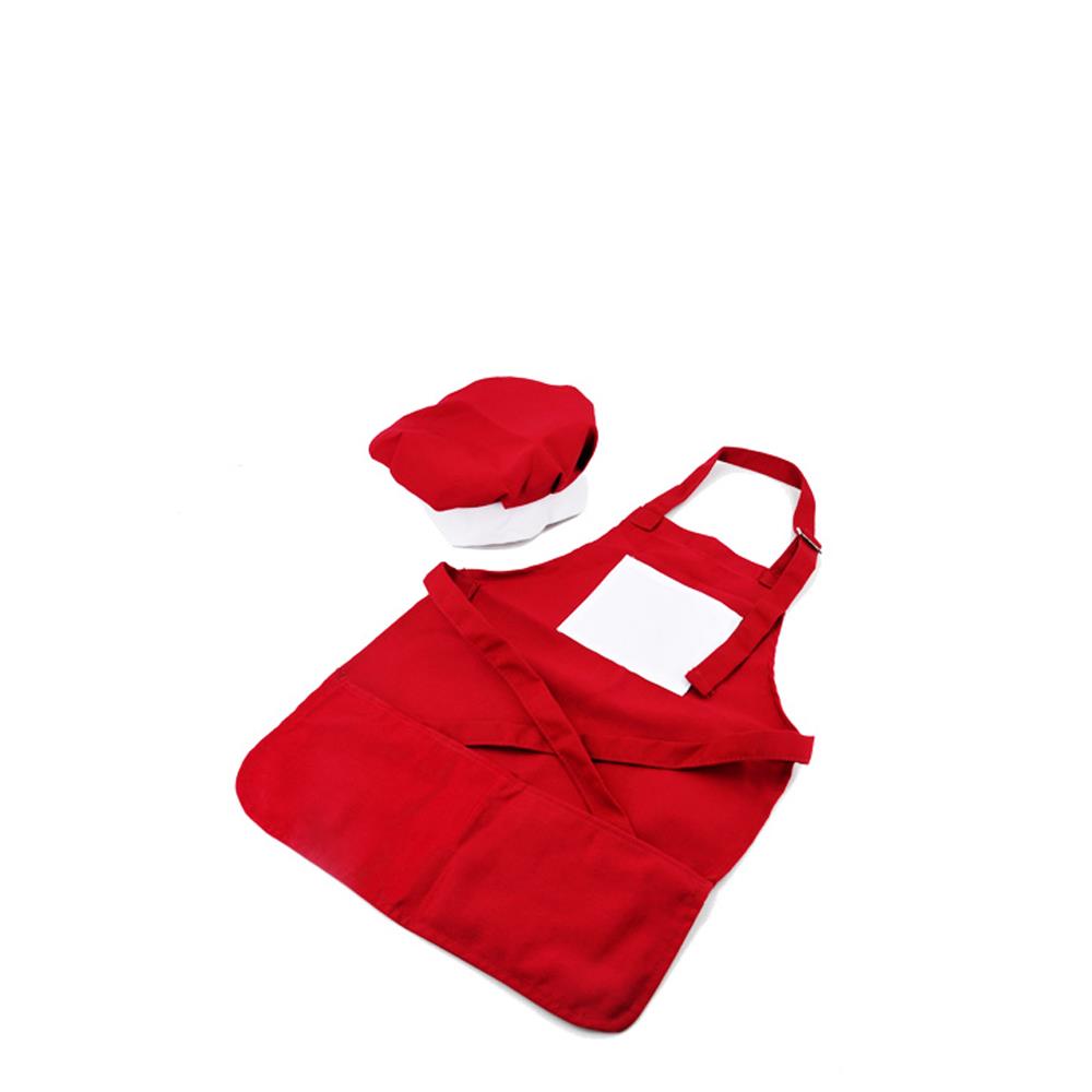 Custom Kids Apron and Chef Hat Set