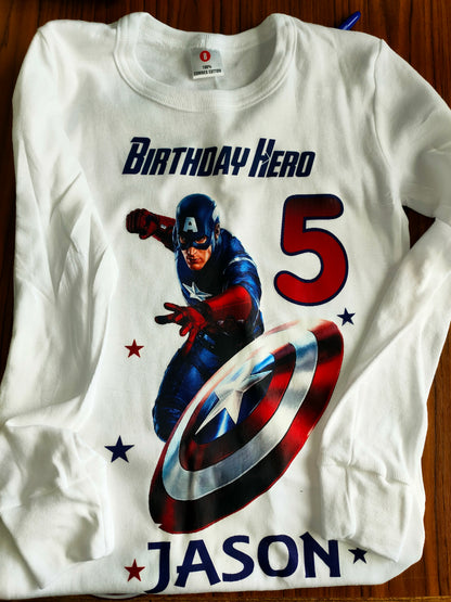 Birthday T shirts