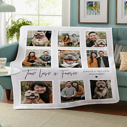 Custom photo Blanket