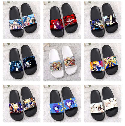 Customize Sandals Personalized Shower Slippers for Men Women ( Velcro)