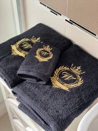 Personalised embroidery towels Bride& Bridesmaid