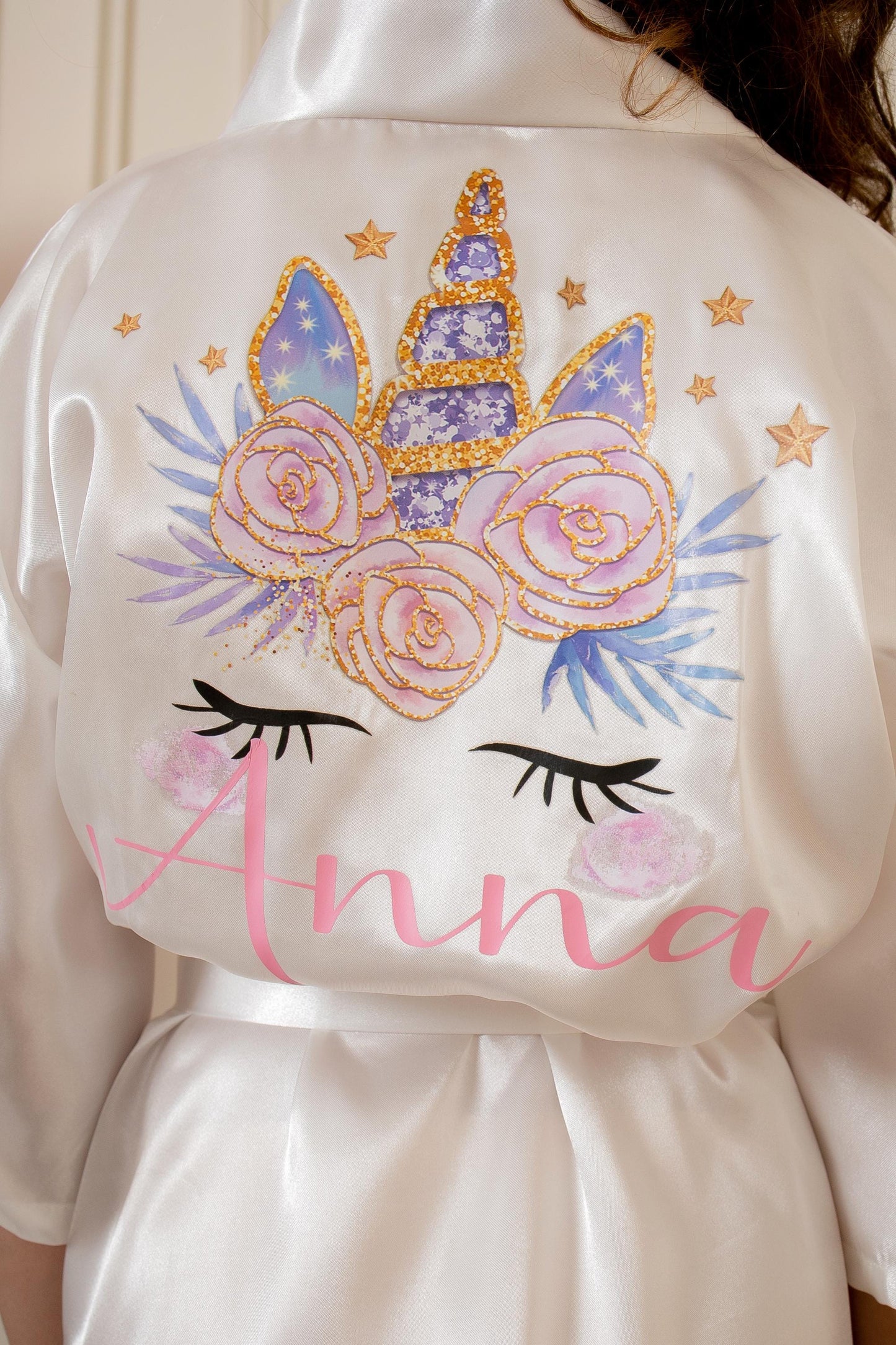 Custom printed robe