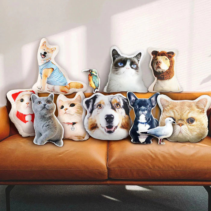 Custom Shape Pillow Pets